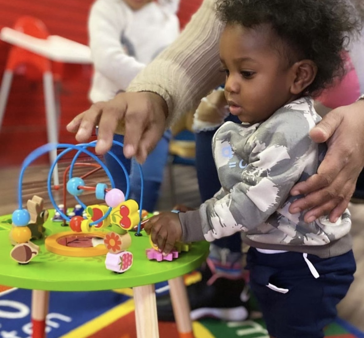 Child learning at Little People of 2morrow